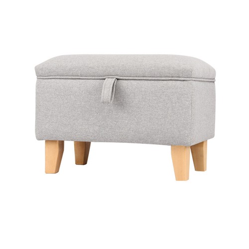 Modern linen stool chair - linen,