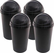 Set black 50l plastic - set, 4