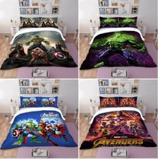 The Avengers Hulk Duvet Cover Set Bedding Set Pillow Cases Quilt Cover All Size