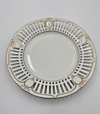Bavaria Germany Schumann Arzberg Tradition Reticulated Plate - Lattice