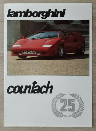 Lamborghini countach 25th - lamborghini,