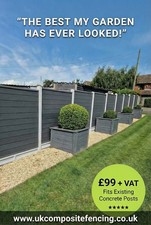 6ft Steel Grey  Composite