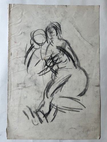 Phipps charcoal drawing - phipps,,