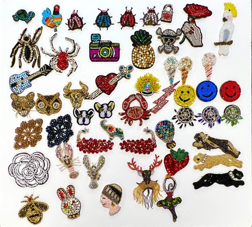 Beaded patches rhinestone - patches,,