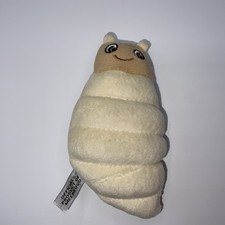 Meerkat Baby Oleg’s pet Glow Worm GRUB Plush Soft Toy 5” 13cm Meerkovo