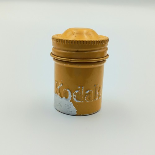 Vintage kodak yellow - kodak, empty