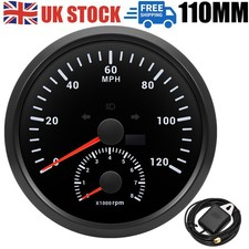 110MM Black GPS Speedometer