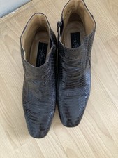 Men's Cuban Heel Boots Size 7