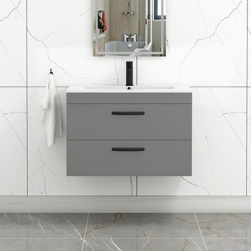 Wall hung bathroom - hung,