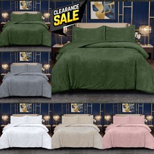Large Quilted Velvet Bedspread