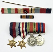 ORIGINAL WW2 MINIATURE MEDALS