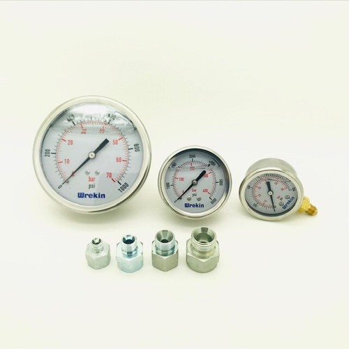 Pressure gauge 100mm dial - pressure,