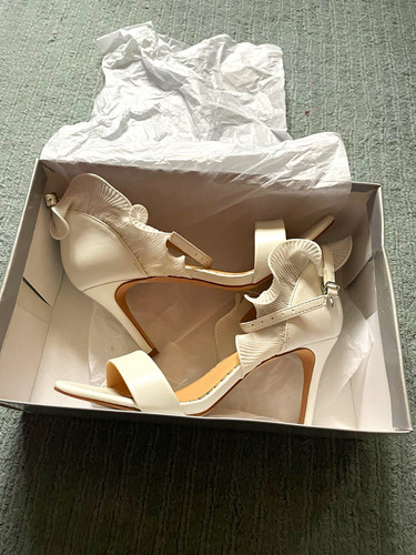 Wallis white strappy - wallis, ruffle
