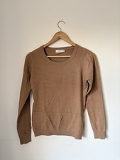 Jorli Women’s Brown Round Neck Jumper Size 8/10 UK