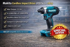 Makita DTD156Z 18v Lithium