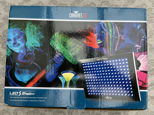 New chauvet led shadow - x, dj