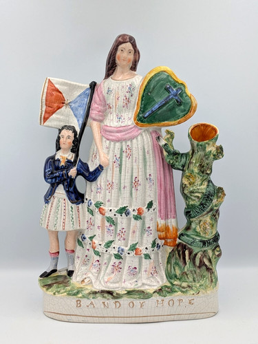 Victorian staffordshire figure - victorian,