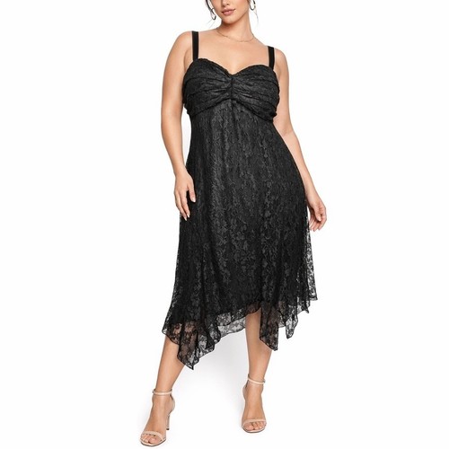 Fashions lace midi - sl, dress