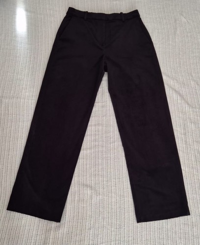 Trousers black cotton - cotton, rich