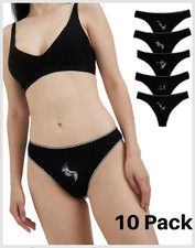 Womens Ladies Cotton Thong