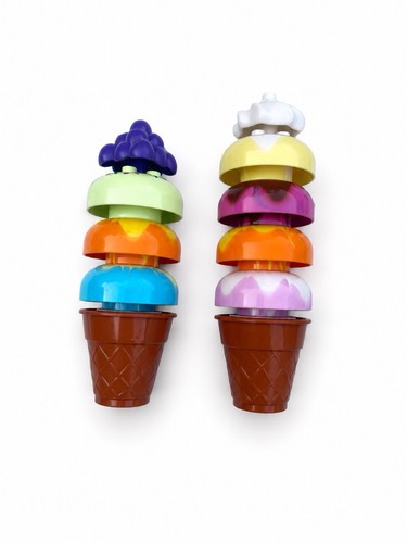 Ice cream duplo pieces - cream,