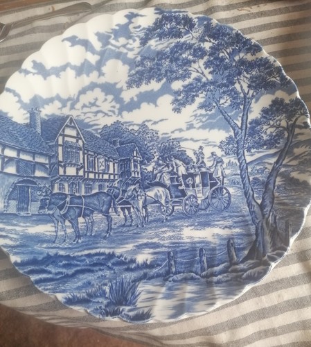 Myott royal mail blue dinner - mail,