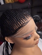 All Back Flat Cornrows Braided