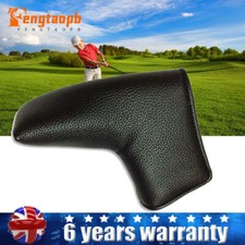 PU leather Golf Blade Putter Head Cover Closure Protector Bag Club Cover Sleeve