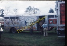 Al G Kelly Miller Circus Camel Trailer Polar Bear 1960s 35mm Slide Kodachrome