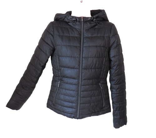 Zara women quilted hooded - women's,