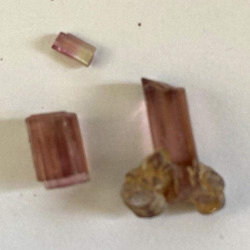 Natural pink tourmaline - natural,