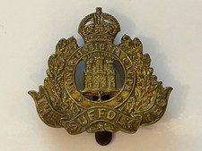The Suffolk Regiment Cap Badge