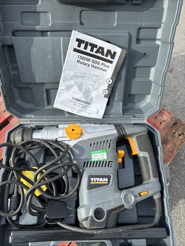 Titan 1500w sds rotary hammer - sds,