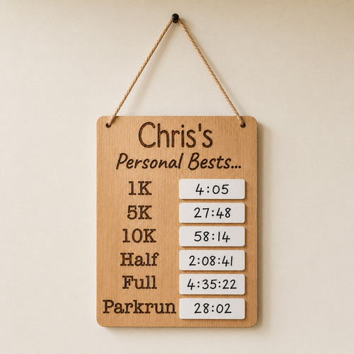 Personalised running board - personalised,
