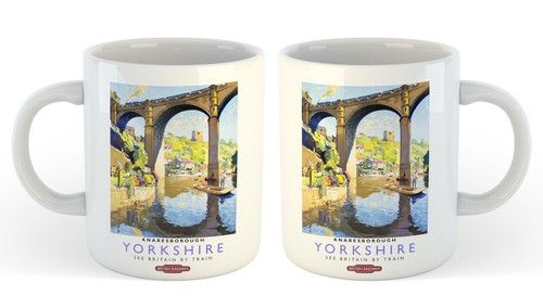 11oz ceramic mug retro railway - ceramic, mug-retro