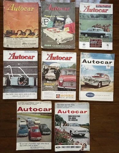 Vintage autocar motoring - vintage,