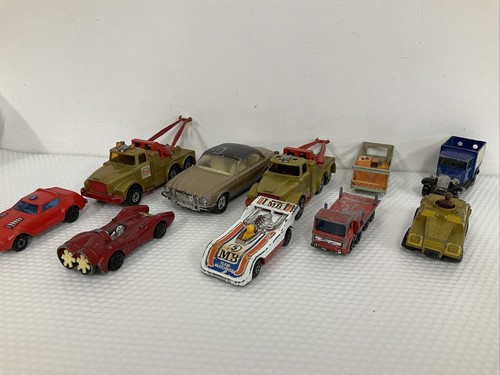 Matchbox bundle 10 trucks - matchbox,