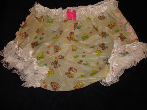 Plastic pant adult - plastic, size