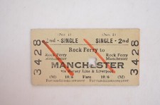 Railway Ticket BRB Rock Ferry