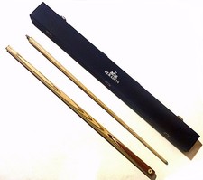 HIGH QUALITY PERADON ENGLISH MADE 2PC ASH CUE & HARD CASE