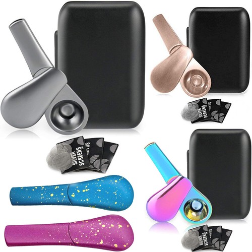 Metal smoking pipes portable - metal,