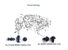 16x VTR1000SP SP1 SP2