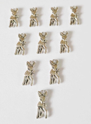 10x antique silver animal - 10x,