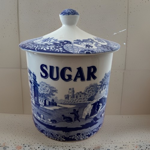 Spode blue italian sugar - spode,