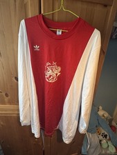 Adidas Ajax Amsterdam Og Long Sleeve Shirt Xl