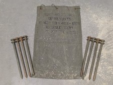British Army Tent Pegs Steel