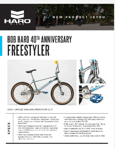 Bob haro 40th anniversary - bob,