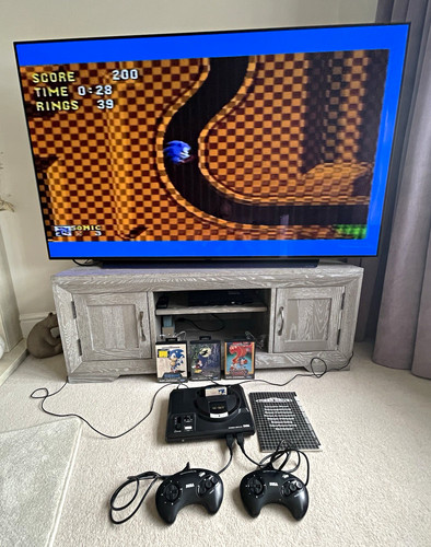Sega mega drive pal console - mega, pal-i