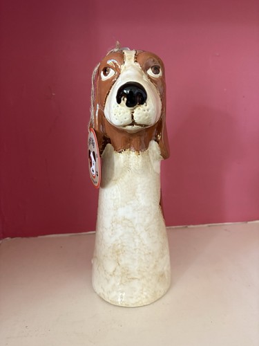 Bassett hound vase - bassett,