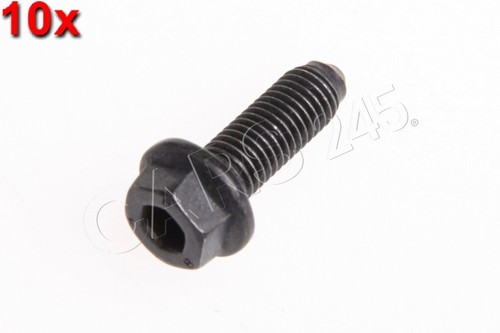 10x genuine audi hexagon - 10x,